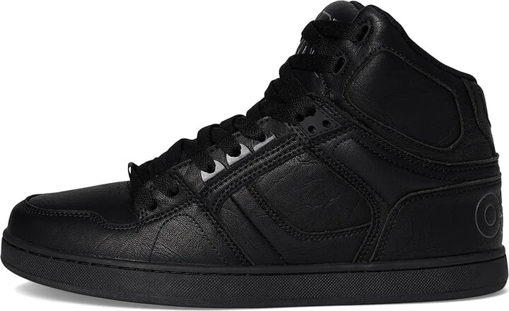 Osiris NYC 83 CLK Men's Shoes Black/Black/Wrinkle : 9 D - Medium, Faux Leather - Image 6