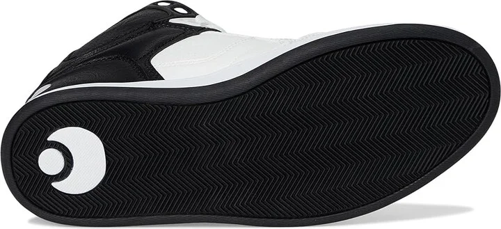 Osiris NYC 83 CLK Men's Shoes Black/White/White : 8 D - Medium, Faux Leather - Image 3