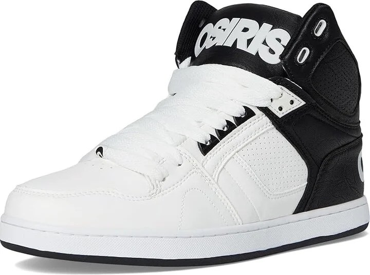 Osiris NYC 83 CLK Men's Shoes Black/White/White : 8 D - Medium, Faux Leather - Image 5