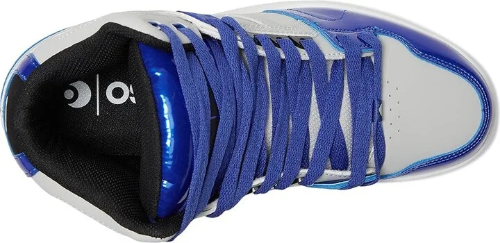 Osiris NYC 83 CLK Men's Shoes Blue/Grey/White : 10 D - Medium, Faux Leather - Image 2