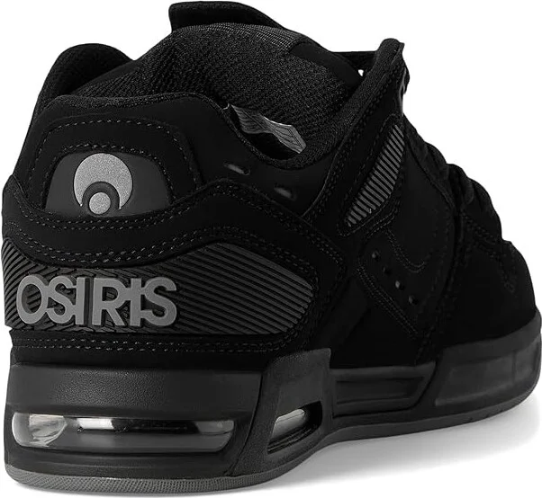 Osiris Peril Men's Skate Shoes Black/Black/Grey : 10 D - Medium, Synthetic - Image 4