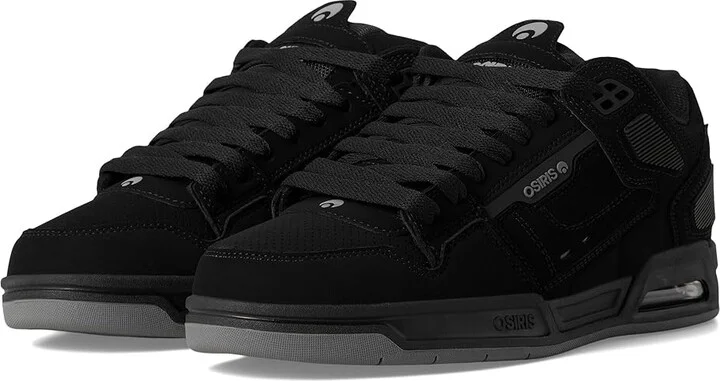 Osiris Peril Men's Skate Shoes Black/Black/Grey : 10 D - Medium, Synthetic