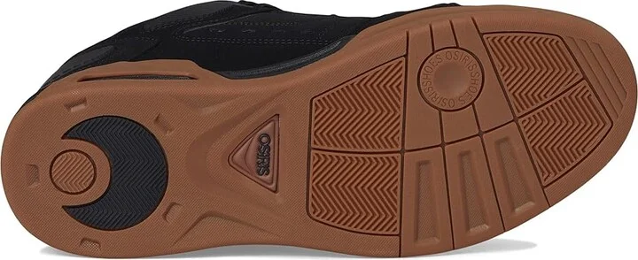 Osiris Peril Men's Skate Shoes Black/Black/Gum : 8.5 D - Medium, Synthetic - Image 3