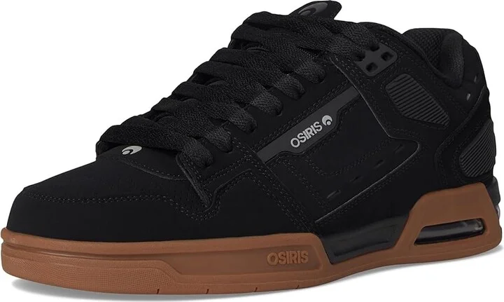 Osiris Peril Men's Skate Shoes Black/Black/Gum : 8.5 D - Medium, Synthetic - Image 5