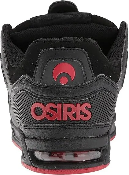 Osiris Peril Men's Skate Shoes Black/Red : 10 D - Medium, Synthetic - Image 5