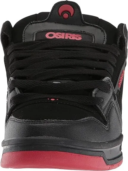 Osiris Peril Men's Skate Shoes Black/Red : 10 D - Medium, Synthetic - Image 6