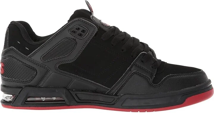 Osiris Peril Men's Skate Shoes Black/Red : 10 D - Medium, Synthetic - Image 8
