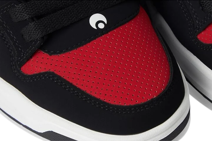 Osiris Peril Men's Skate Shoes Black/White/Red : 6 D - Medium, Synthetic - Image 7