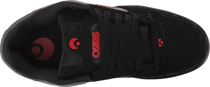 Osiris Peril Men's Skate Shoes Grey/Red : 7.5 D - Medium, Synthetic - Image 3