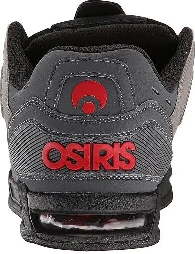 Osiris Peril Men's Skate Shoes Grey/Red : 7.5 D - Medium, Synthetic - Image 5