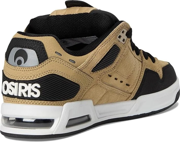 Osiris Peril Men's Skate Shoes Tan/Black/White : 5.5 D - Medium, Synthetic - Image 4