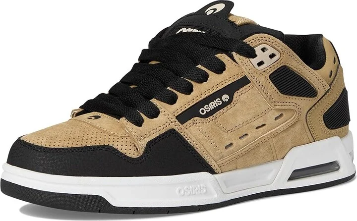 Osiris Peril Men's Skate Shoes Tan/Black/White : 5.5 D - Medium, Synthetic - Image 5