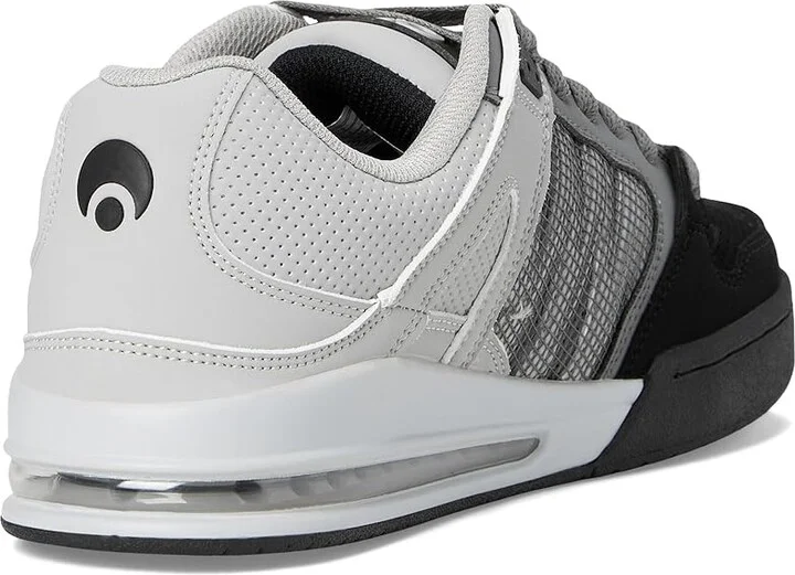 Osiris Pixel Men's Skate Shoes Black/Charcoal/Grey 1 : 6.5 D - Medium, Leather - Image 4