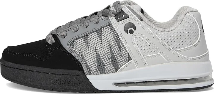 Osiris Pixel Men's Skate Shoes Black/Charcoal/Grey 1 : 6.5 D - Medium, Leather - Image 6