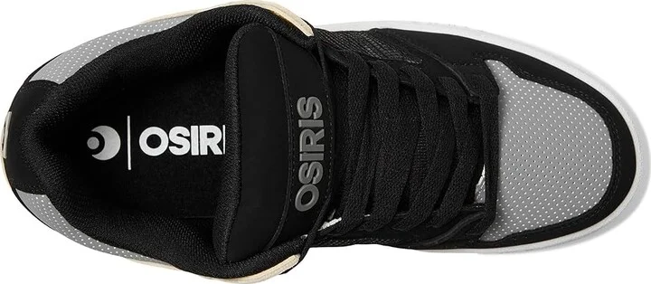 Osiris Pixel Men's Skate Shoes Black/Charcoal/Yellow : 8 D - Medium, Leather - Image 2
