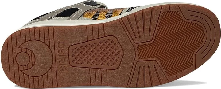 Osiris Pixel Men's Skate Shoes Black/Yellow/Grey : 9 D - Medium, Leather - Image 3