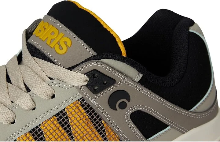 Osiris Pixel Men's Skate Shoes Black/Yellow/Grey : 9 D - Medium, Leather - Image 7