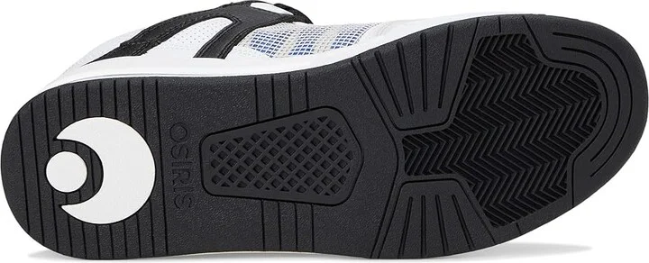 Osiris Pixel Men's Skate Shoes White/Black/Blue : 8 D - Medium, Leather - Image 3