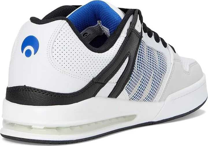 Osiris Pixel Men's Skate Shoes White/Black/Blue : 8 D - Medium, Leather - Image 4