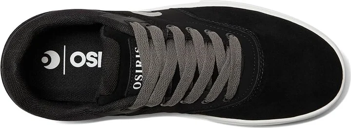 Osiris Relic Men's Skate Shoes Black/White/Charcoal : 8 D - Medium, Synthetic/Textile - Image 2