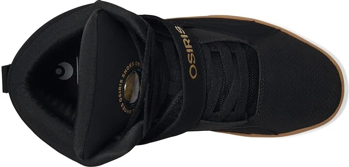 Osiris Rize Ultra Men's Shoes Black/Gold/Gum : 12 D - Medium, Synthetic - Image 2