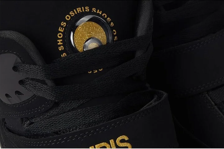 Osiris Rize Ultra Men's Shoes Black/Gold/Gum : 12 D - Medium, Synthetic - Image 7
