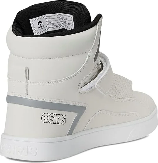 Osiris Rize Ultra Men's Shoes Bone/Grey/White : 10.5 D - Medium, Synthetic - Image 4