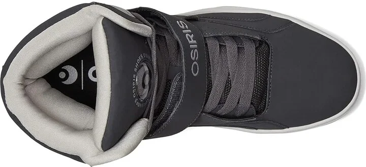 Osiris Rize Ultra Men's Shoes Charcoal/White : 9 D - Medium, Synthetic - Image 2