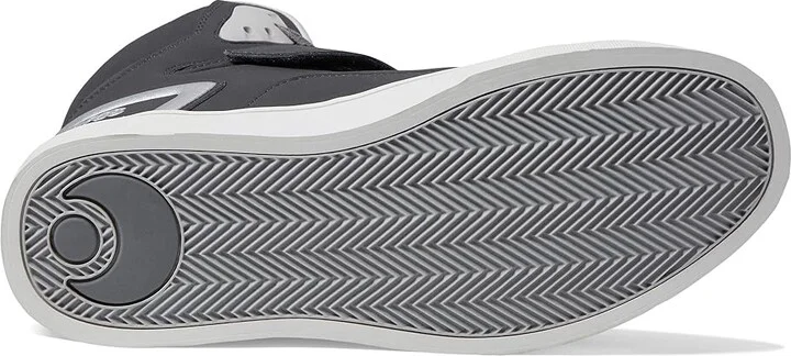 Osiris Rize Ultra Men's Shoes Charcoal/White : 9 D - Medium, Synthetic - Image 3
