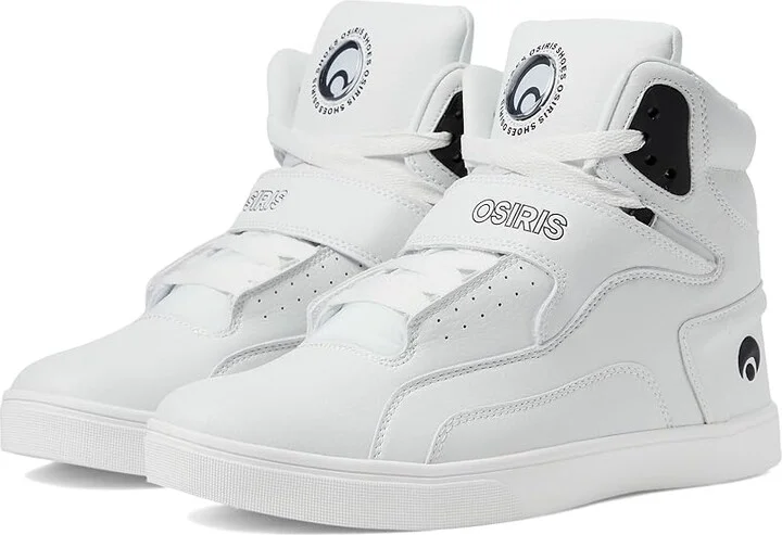 Osiris Rize Ultra Men's Shoes White/Black/White : 6 D - Medium, Synthetic