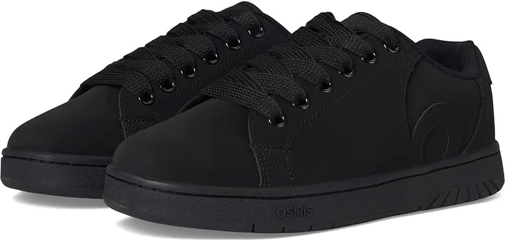 Osiris Troma ALT Men's Shoes Black/Black/Black : 10.5 D - Medium, Leather/Rubber