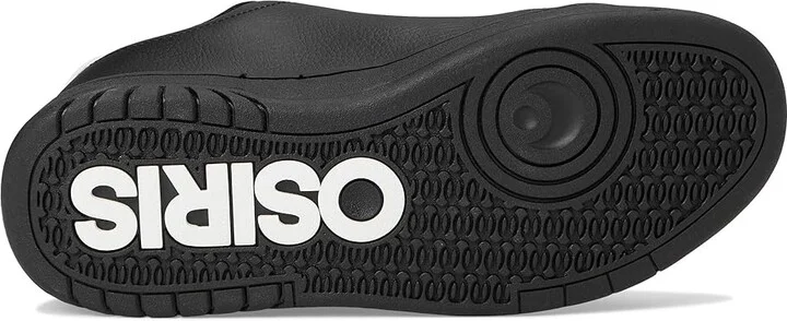 Osiris Troma ALT Men's Shoes Black/White/Black : 10 D - Medium, Leather/Rubber - Image 3