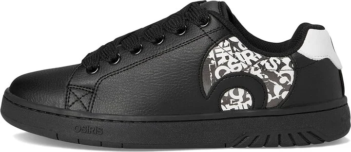 Osiris Troma ALT Men's Shoes Black/White/Black : 10 D - Medium, Leather/Rubber - Image 6