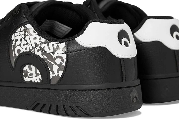 Osiris Troma ALT Men's Shoes Black/White/Black : 10 D - Medium, Leather/Rubber - Image 7