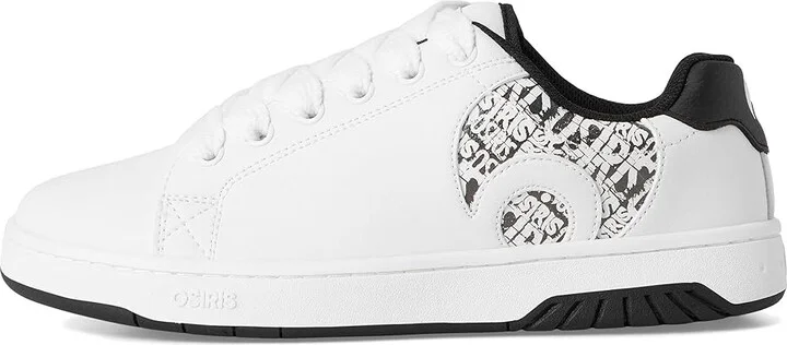 Osiris Troma ALT Men's Shoes White/Black/White : 6.5 D - Medium, Leather/Rubber - Image 6