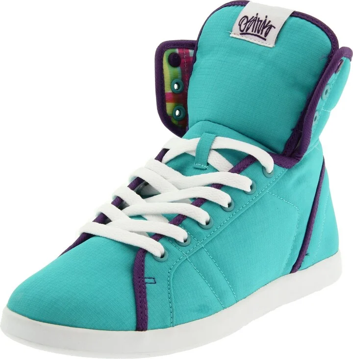 Teal/Purple/White