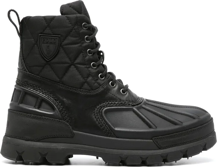 Oslo quilted ankle boots