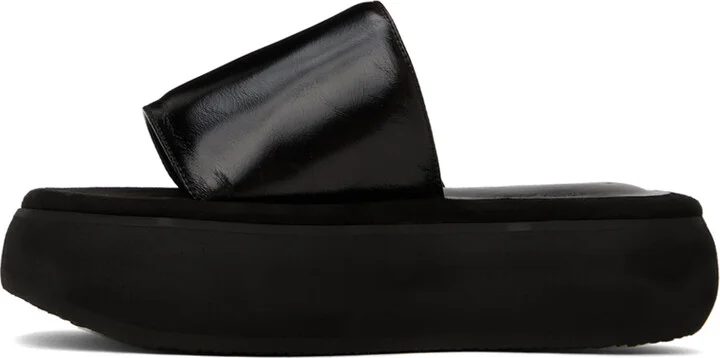 OSOI Black Boat Padded Slides - Image 3