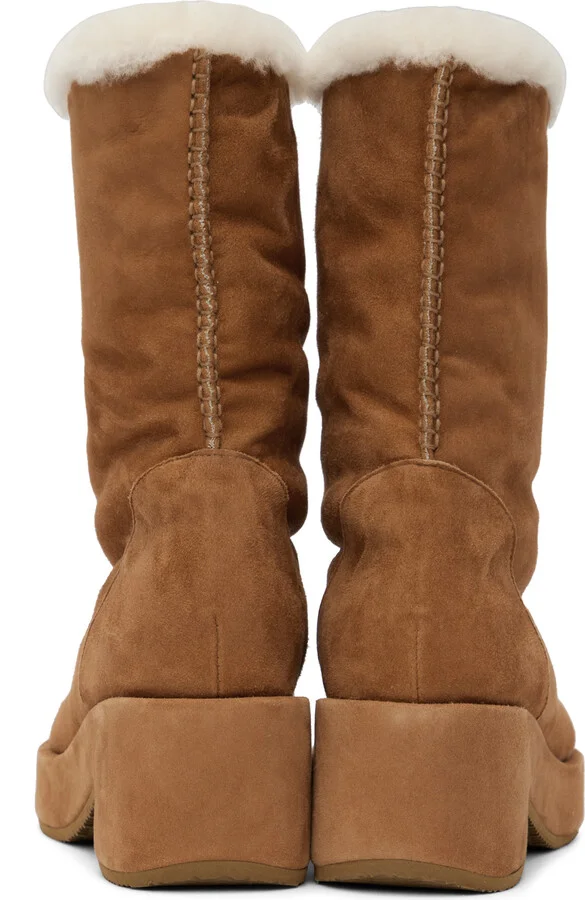 OSOI Tan Toboo Boots - Image 2