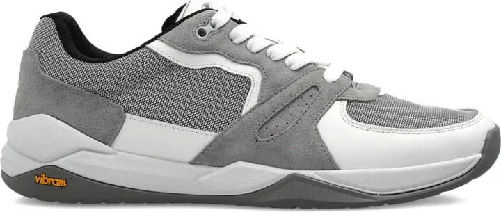 Ossi mesh-panel suede sneakers