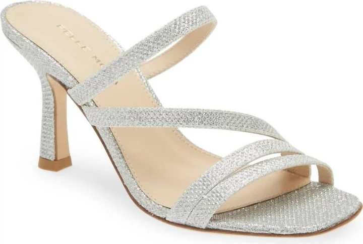 Ostin Heel In Silver