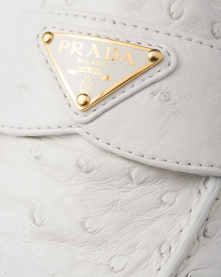 Ostrich leather loafers - Image 5