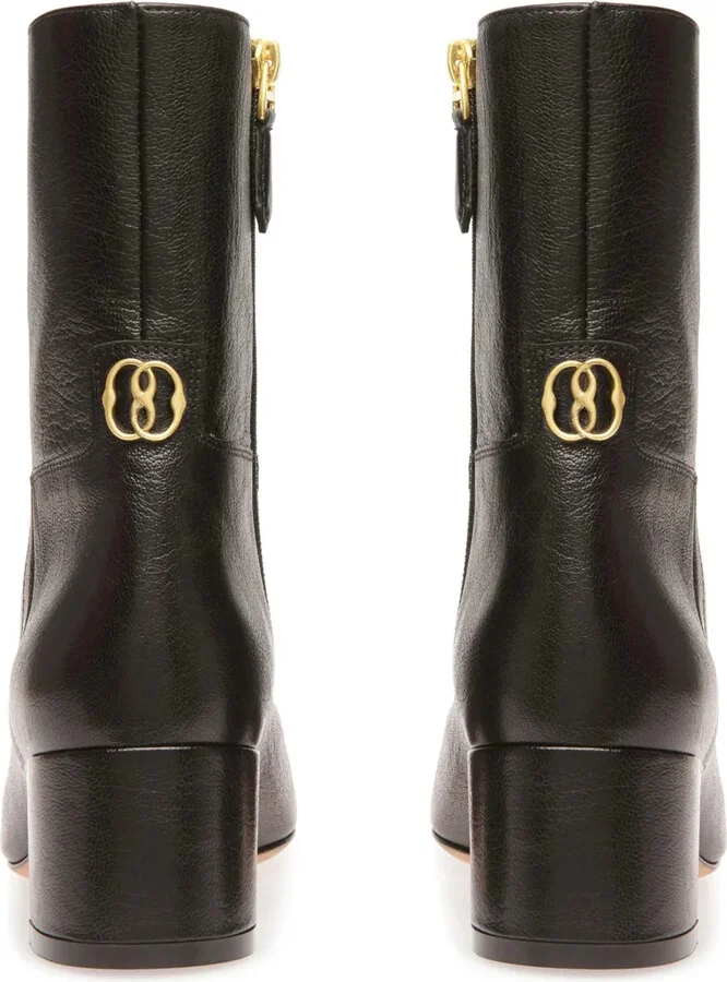 Otavine 50mm leather ankle boots - Image 3