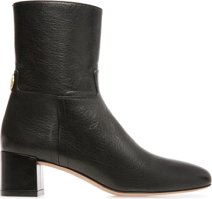 Otavine 50mm leather ankle boots