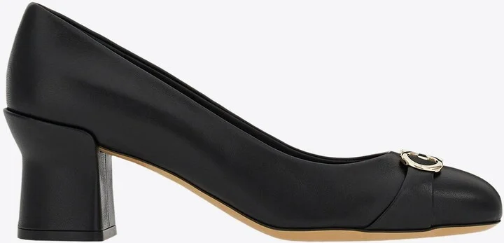 Otilia 55 Double Gancini Pumps