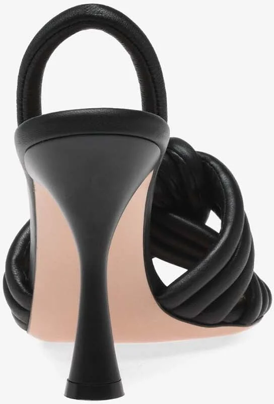 Ottavia 95 Nappa Leather Sandals - Image 2
