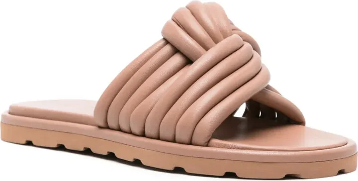 Ottavia leather slides - Image 2