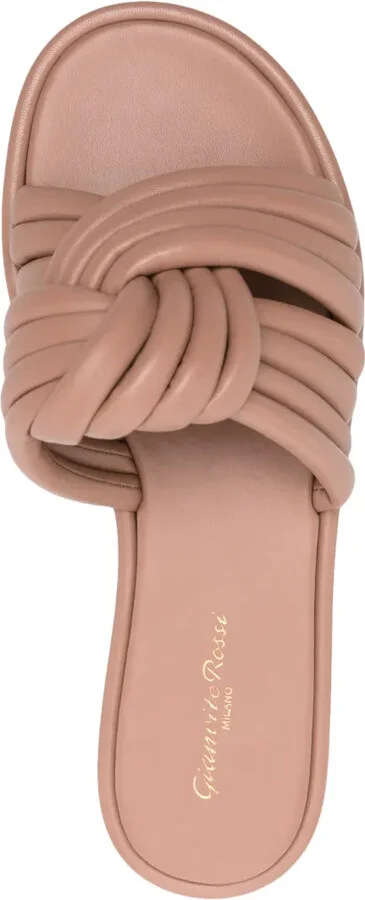 Ottavia leather slides - Image 4