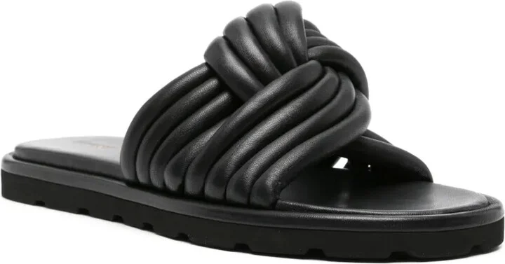 Ottavia leather slides - Image 2