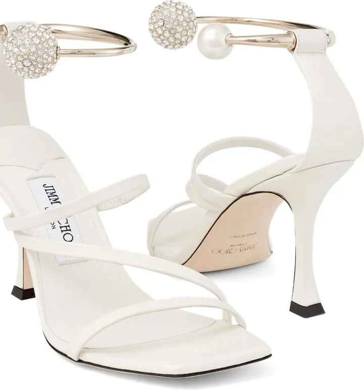 Ottilia 90mm leather sandals - Image 4